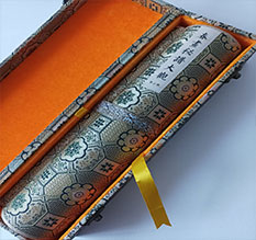 恩阳书画装裱案例